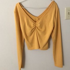Yellow Long Sleeve Shirt